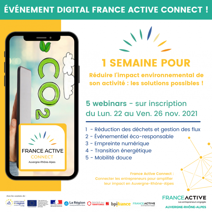 [France Active Connect] Du 22 au 26/11/2021