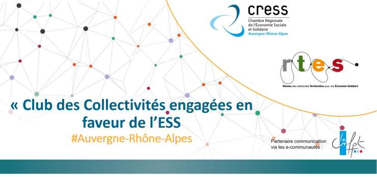 Rencontres du Club des Collectivités pour l'ESS en Auvergne-Rhône-Alpes