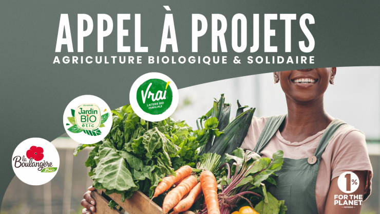 AAP commun La Boulangère/Jardin bio/Vrai - Transition agricole biologique et solidaire