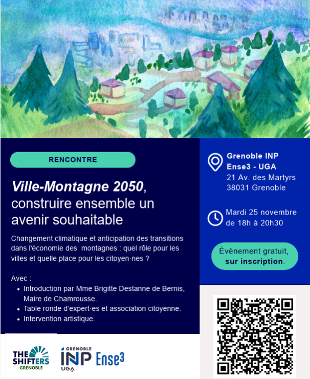 Rencontre Ville-Montagne 2050, construire ensemble un avenir souhaitable