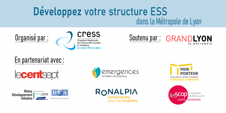 Rencontre : Développez votre structure ESS dans la Métropole de Lyon