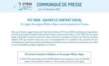 CP CRESS AURA Projet de loi de finances 2026 CP CRESS AURA Projet de loi de finances 2026