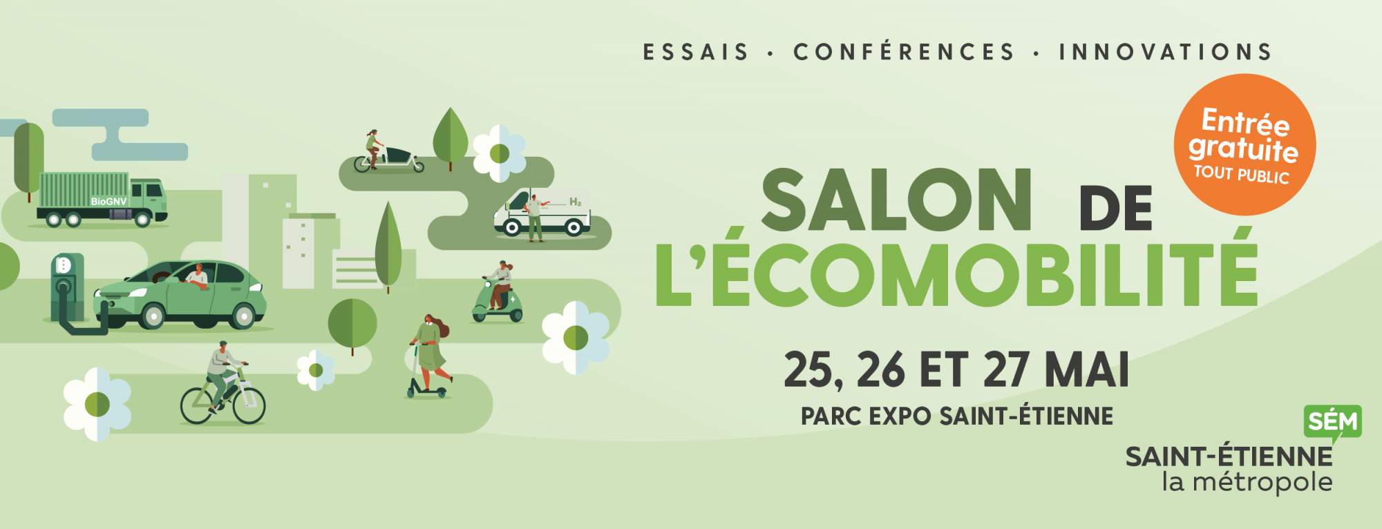 Salon écomobilité – Saint-Étienne Métropole