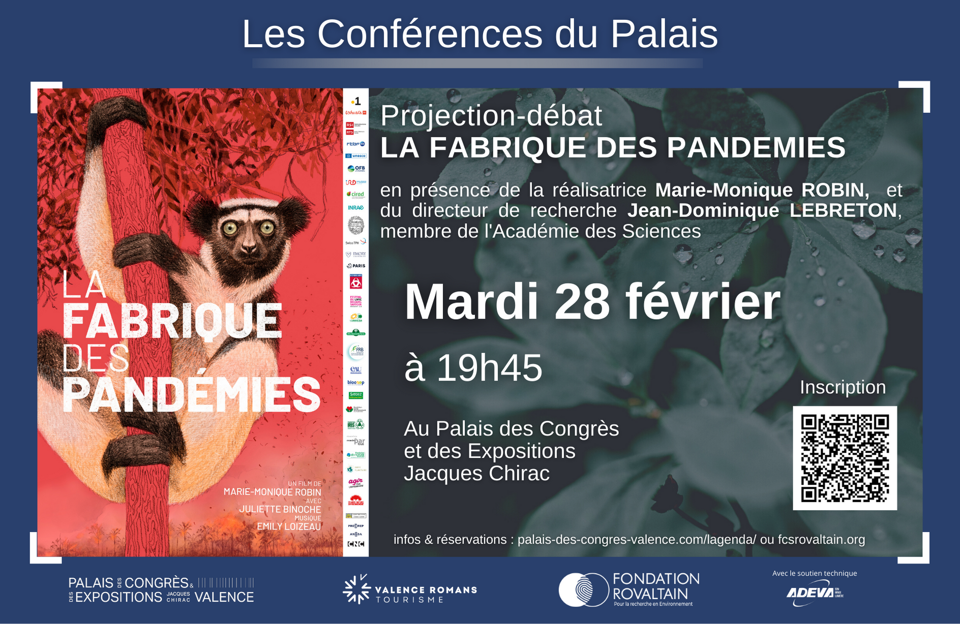 La Fabrique des Pandémies : Projection-Débat
