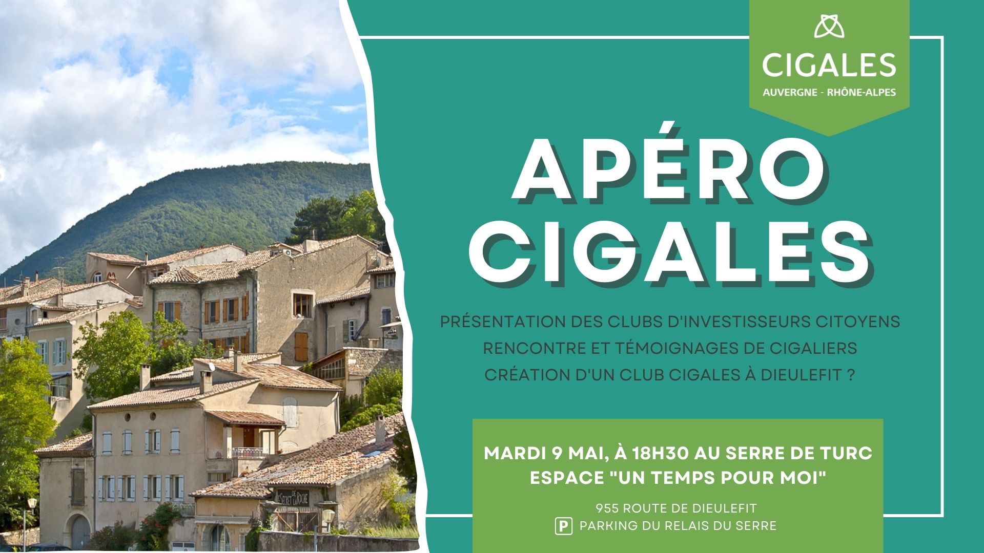 Apéro CIGALES à Dieulefit