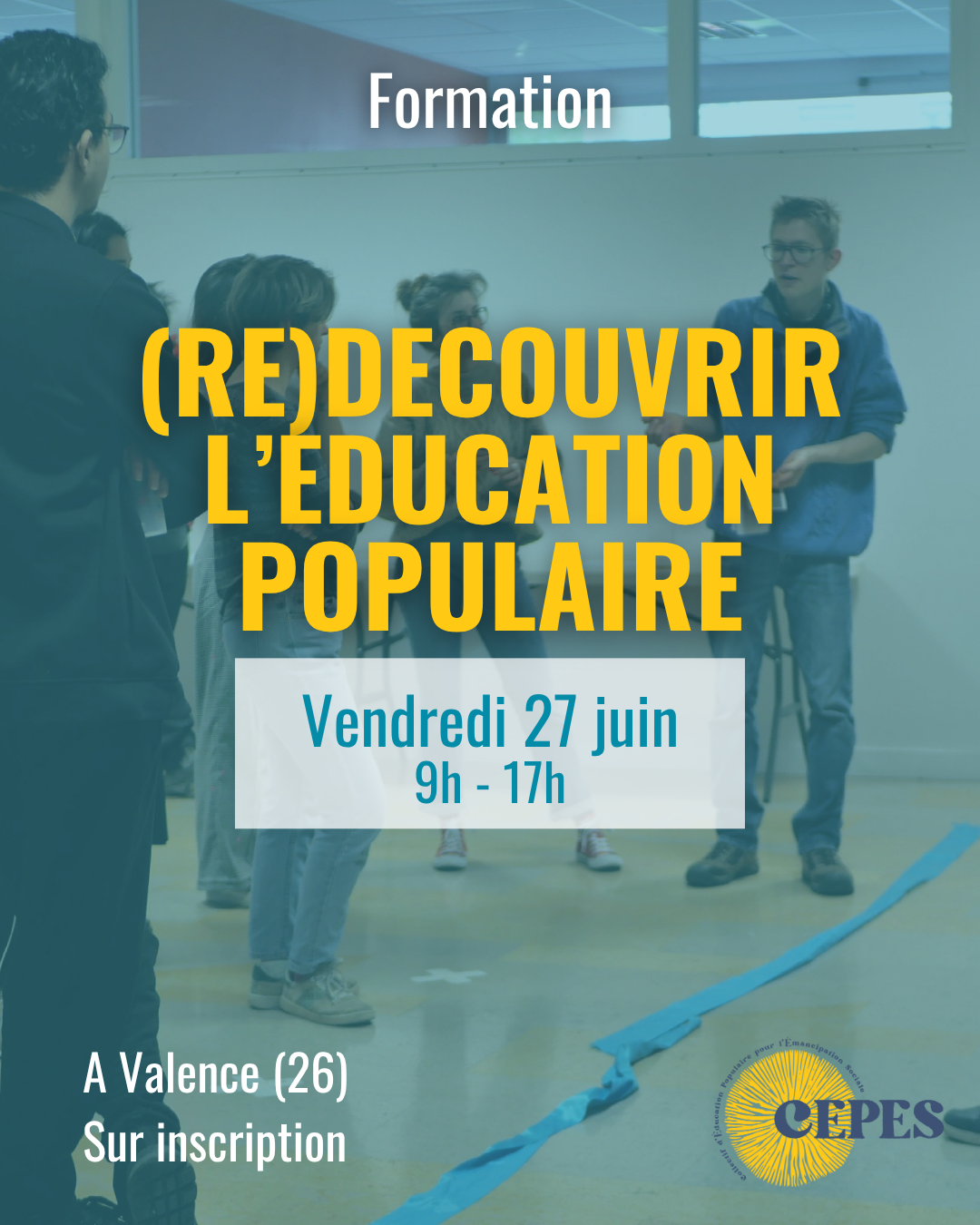 (Re)découvrir l&rsquo;éducation populaire – Formation à Valence
