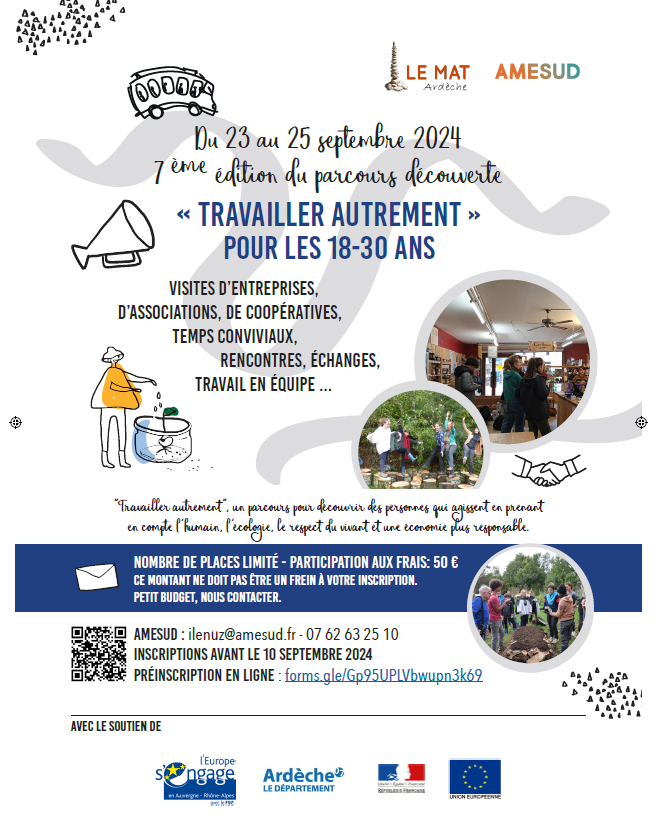 Parcours ESS 2024 « Travailler autrement »