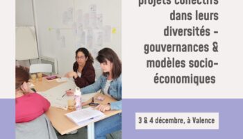 Formation Accompagner les projets collectifs dans leurs diversités – gouvernances & modèles socio-économiques